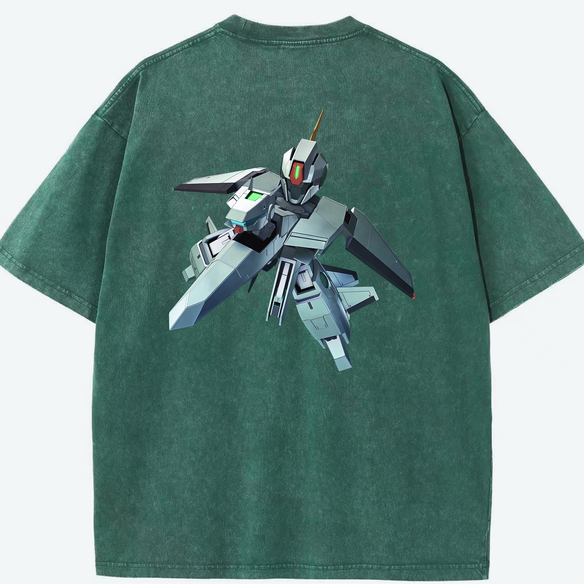 （画像用） 機動戦士ガンダム Mobile Suit Gundam 綿100% ヴィンテージ風 半袖Tシャツ（背面プリント）